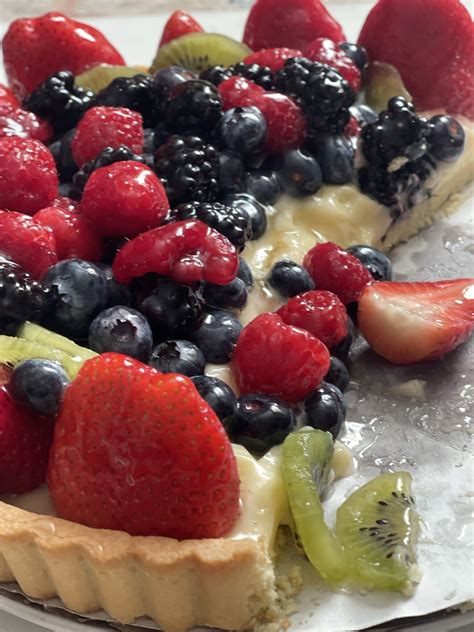 Fruit Tart with Custard Filling · Just That Perfect Piece in 2025 ...
