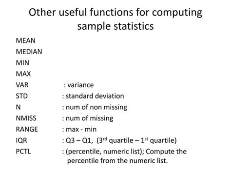 SAS Functions with Examples 的图像结果