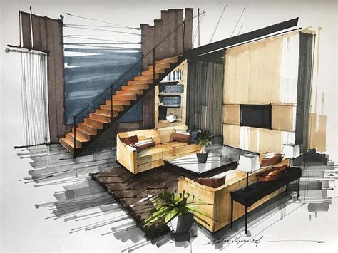 interior design drawing