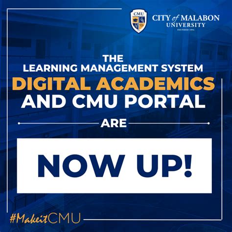 CMU ADVISORY | LMS & UMS UPDATES – City of Malabon University