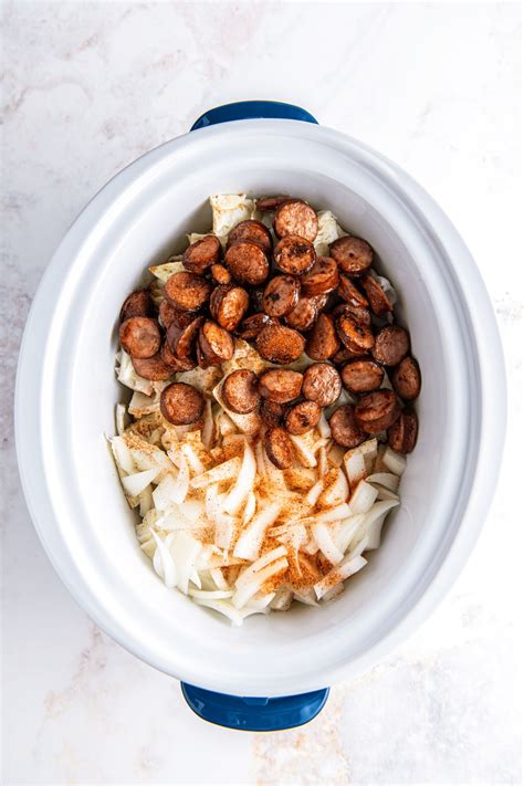 Crockpot Cabbage and Sausage | Easy Dinner Ideas