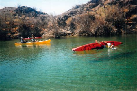 Chuck's Adventures: 2002 Kayaking Arizona's Black Canyon/Lake Mead with ...