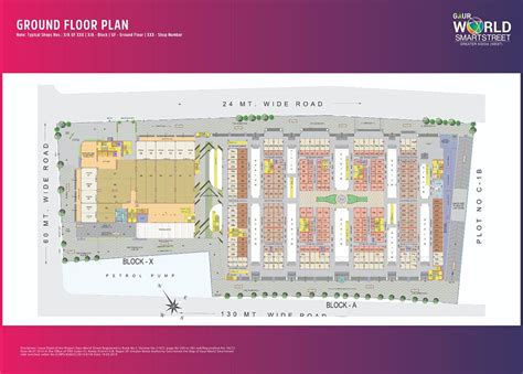 Attractive Gaur World Smartstreet Site Plan