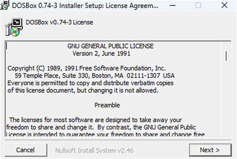 DOSBox Setup 的图像结果