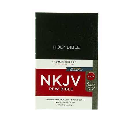 NKJV Pew Bible Comfort Print: Holy Bible – BibleStore