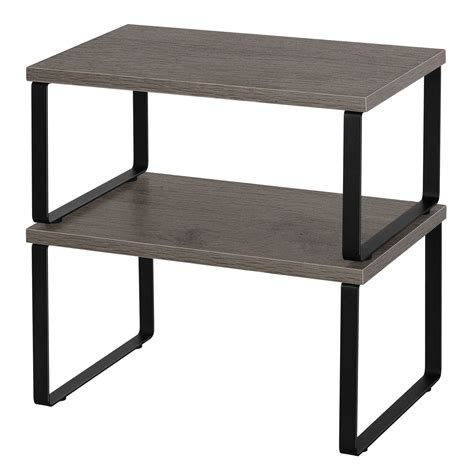 Ybing Cabinet Storage Shelf Organizers Stackable Expandable Kitchen ...