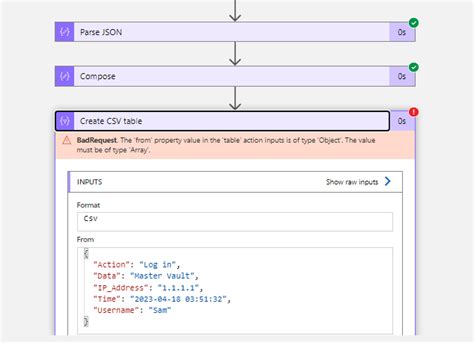 Image result for Logic Apps Nested JSON File to CSV