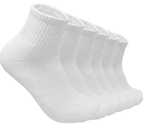 MUKHAKSH (Pack of 4 Pairs = 8 Socks Men Boys Towel cotton White ankle ...