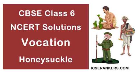 English Lesson Vocation Class 6 的图像结果