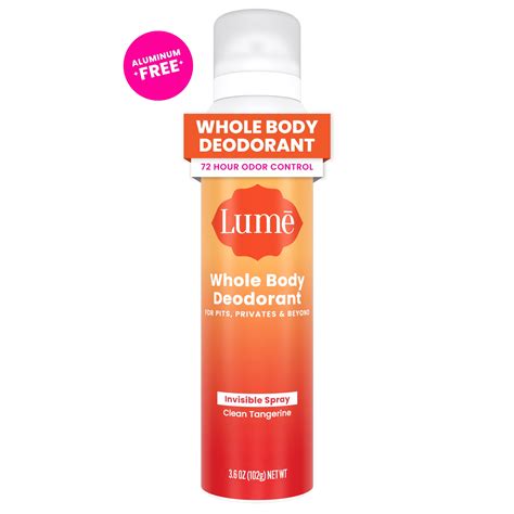 Lume Spray Deodorant