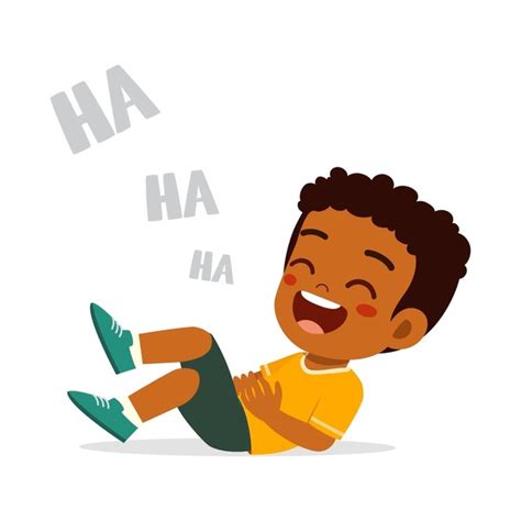 Kids Laughing Clip Art