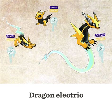 Fakemon electric dragon by Retro-Sushi.deviantart.com on @DeviantArt ...