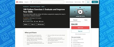 Image result for Python Course List