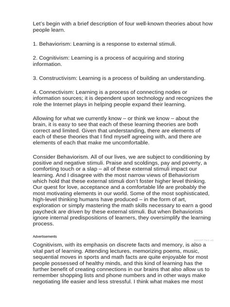 Image result for Introduction to Learning Theories PDF