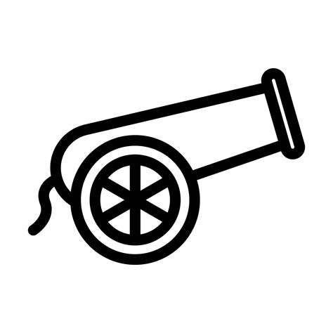 Cannon Icon Design 13506895 Vector Art at Vecteezy