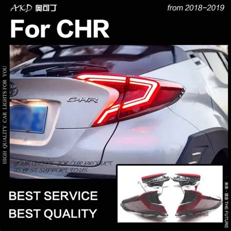 Car Styling Tail lamp light for Toyota C-HR Tail Light 2018-2021 CHR ...