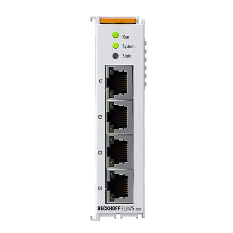 EL3475-0200 | EtherCAT Terminal, 12-channel analog input, 4-port, multi ...