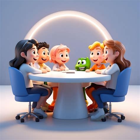 Meeting Cartoon Images 的图像结果