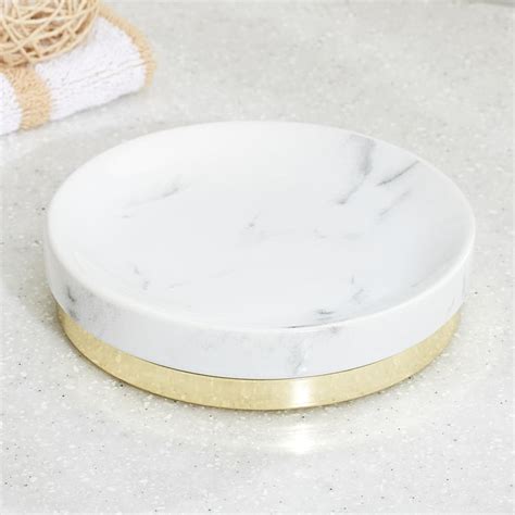 Buy Aubree Dapple Ceramic Soap Dish from Home Centre at just INR 799.0