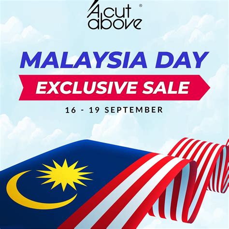 16-19 Sep 2021: A Cut Above Salons Malaysia Day Sale - EverydayOnSales.com