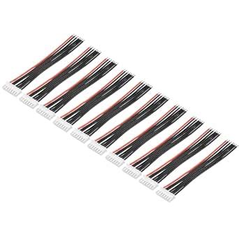 MECCANIXITY 10Pcs 6S Balance Charger Cable 100mm 22AWG Lipo Balance ...