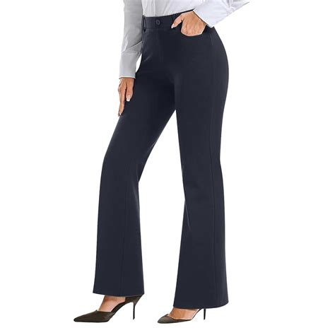 Clearance! Delayuji Business Casual Pants for Women Womens Casual Pants ...