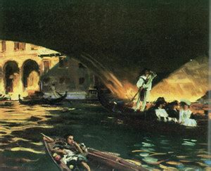 Rialto by John Singer Sargent Fine Art Print - Art & Paintings posters ...