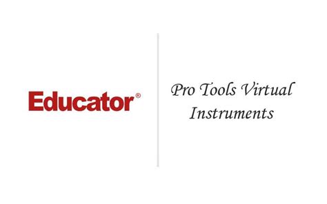 Image result for Pro Tools Virtual Instruments