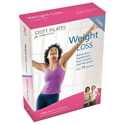 Stott Pilates: Weight Loss 3 DVD Set, Eng / Fr: Amazon.in: Merrithew ...
