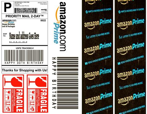 Image result for Amazon Prime Label On Box