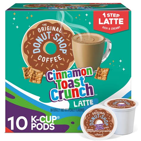 The Original Donut Shop, One Step Cinnamon Toast Crunch Latte K-Cup ...