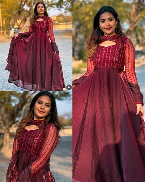 New Way Style & Unique Design New Anarkali Suit
