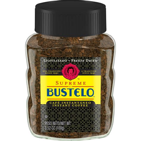 Café Bustelo Supreme by Bustelo Freeze Dried Instant Coffee - Walmart.com