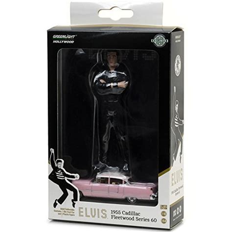 Buy GREENLIGHT W / 1:18 ELVIS 1955 CADILLAC FLEETWOOD SERIES 60 (PINK ...