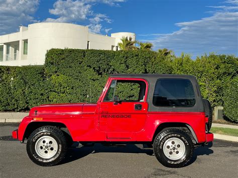 Used 1991 Jeep Wrangler Renegade YJ For Sale ($12,900) | Legend Leasing ...