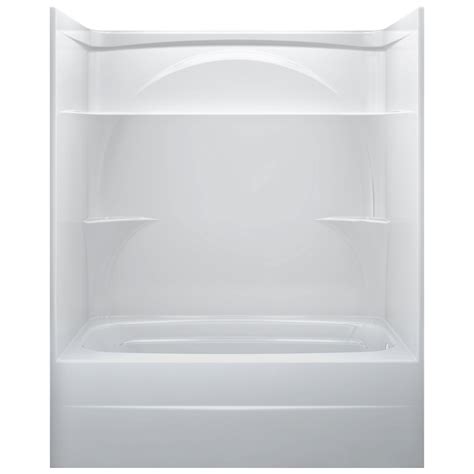 One Piece Fiberglass Bathtub Shower Combo - Glass Designs