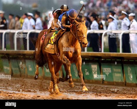 Louisville, United States. 03rd May, 2025. Jockey Junior Alvarado ...