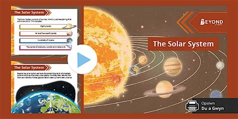 Solar System PowerPoint Project 的图像结果