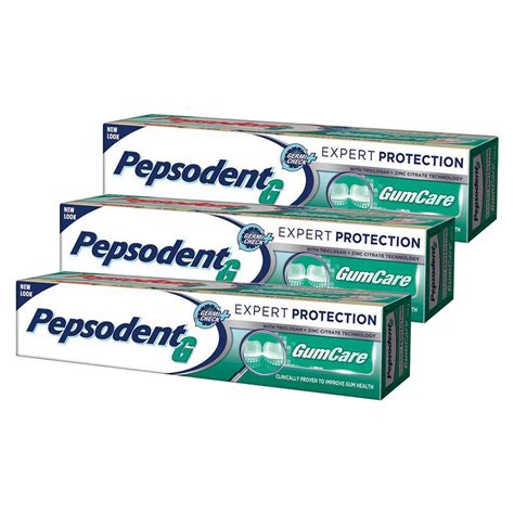 Buy Pepsodent Expert Protection Gum Care Toothpaste - 140 g (Pack of 3 ...