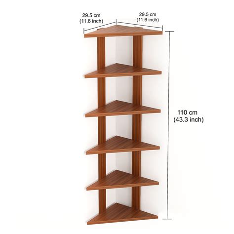 Braine Multi-Tier Wall Mounted Corner Shelf — Bluewud