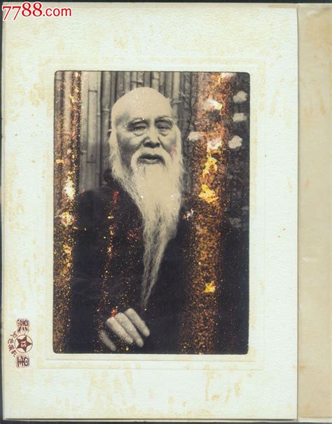 台湾影星彩色摄影公司（店）60年代装帧原版于右任肖像照片_老照片_全方位故纸居【7788收藏】