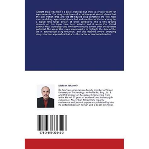 Aircraft Drag Reduction: An Overview Book Price in India, Specs ...