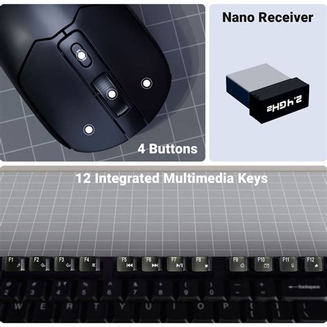 Zebronics Companion 304 Wireless Keyboard and Mouse Combo