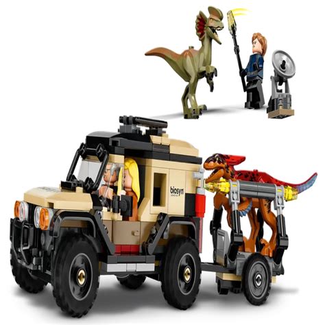 LEGO 76951 Jurassic World Pyroraptor & Dilophosaurus Transport — Toycra