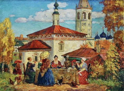 Картина чаепитие. Перов В.Г. «Чаепитие в Мытищах, близ Москвы ...