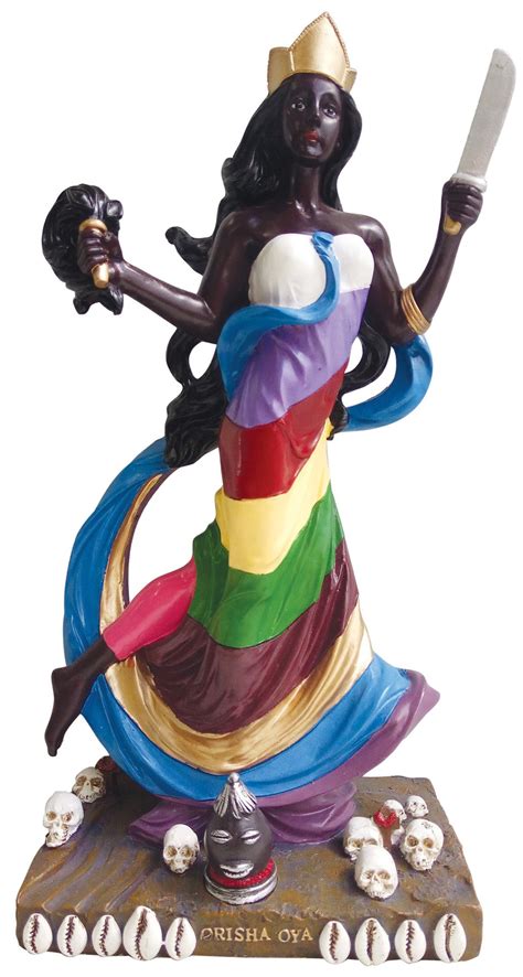 Buy Santo Orisha Oya Statue Orisha Statue Orisha Oya Estatua Catholic ...
