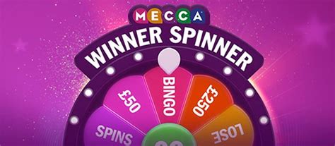 winner spinner mecca bingo