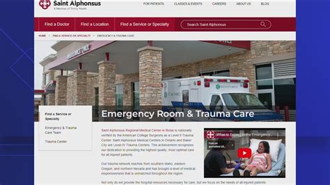 Saint Alphonsus Regional Medical Center loses national trauma verification, but not designation ...