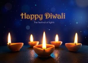 KD happy diwali this festival of lights Sticker Poster Paper Print ...