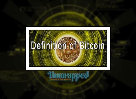 Bitcoin Definition 的图像结果